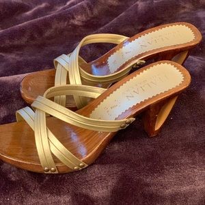 Sexy Summer Wooden Sandal by Italian Shoemaker